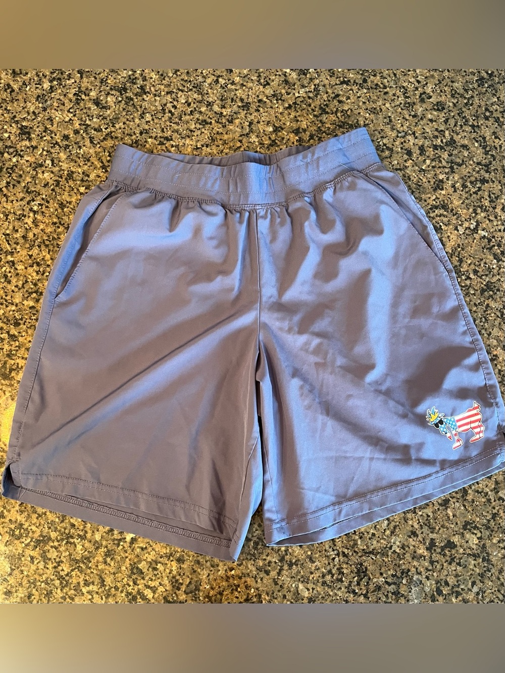 GOAT USA Men's Athletic Shorts in Cobalt Blue - size Small